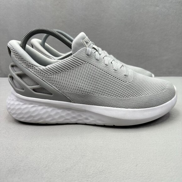 Kizik Athens Womens Size 9 (2E) WIDE Shoes Gray Hands Free Slip-On Sneakers - Picture 1 of 10
